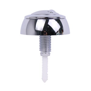 Siamp Chasse D'eau Bouton Poussoir Double Chasse D'Eau Pour Siamp Optima 49 Chrome Reglable De 16 A 50 Mm 96214971 Bouton Compatible 16-50 Mm