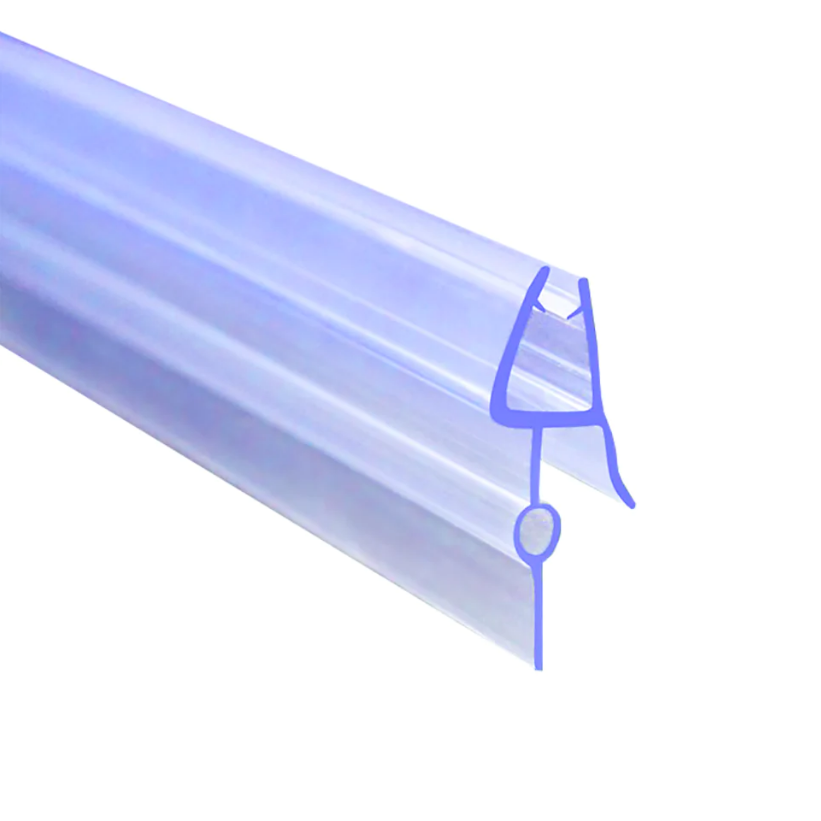 Junta Para Puerta De Ducha DQ-PP 90 Cm - Para Vidrio De 4,8-5 Mm De Espesor, Perfil De Drenaje, Material PVC Resistente
