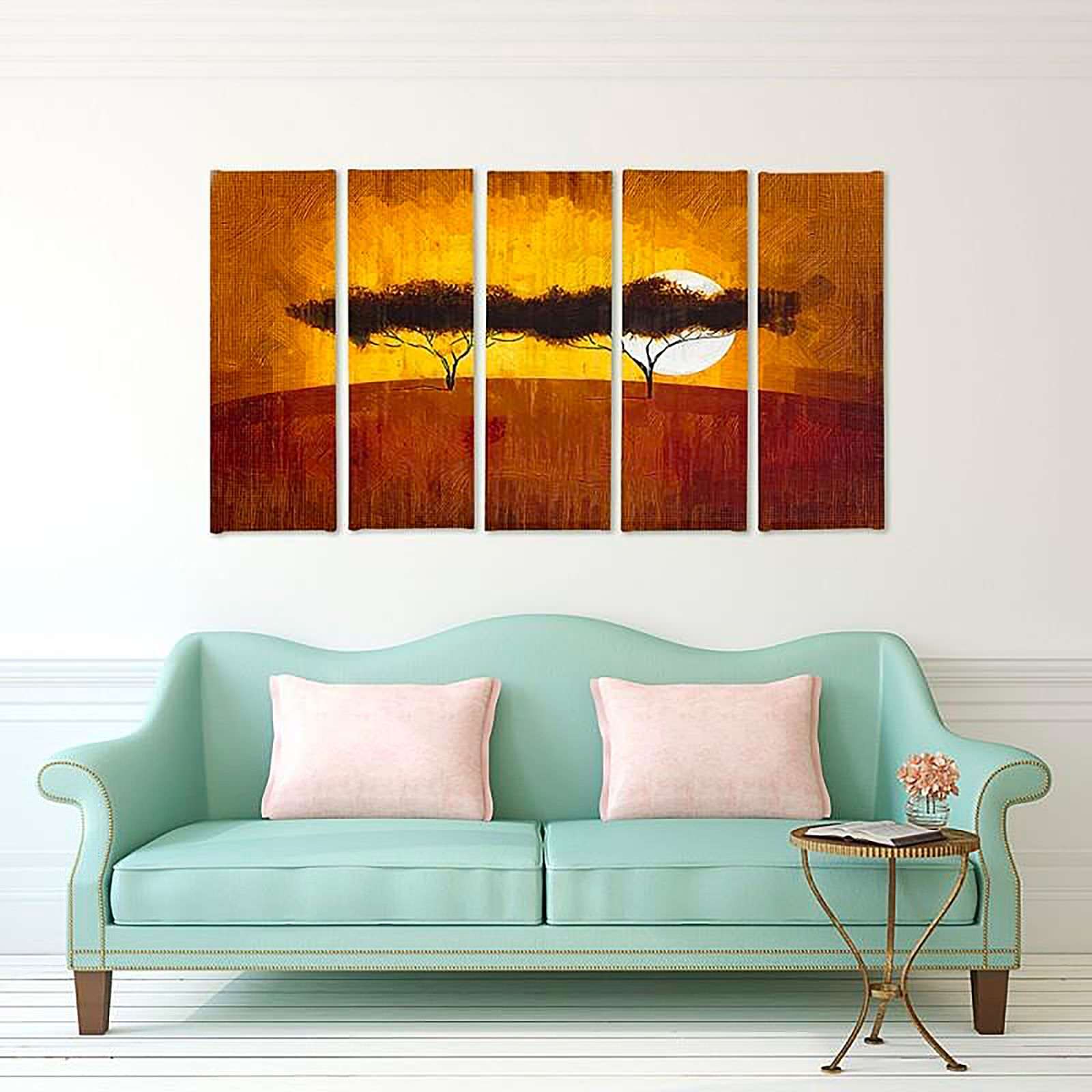 Tableau deux arbres - 200 x 100 cm - 3