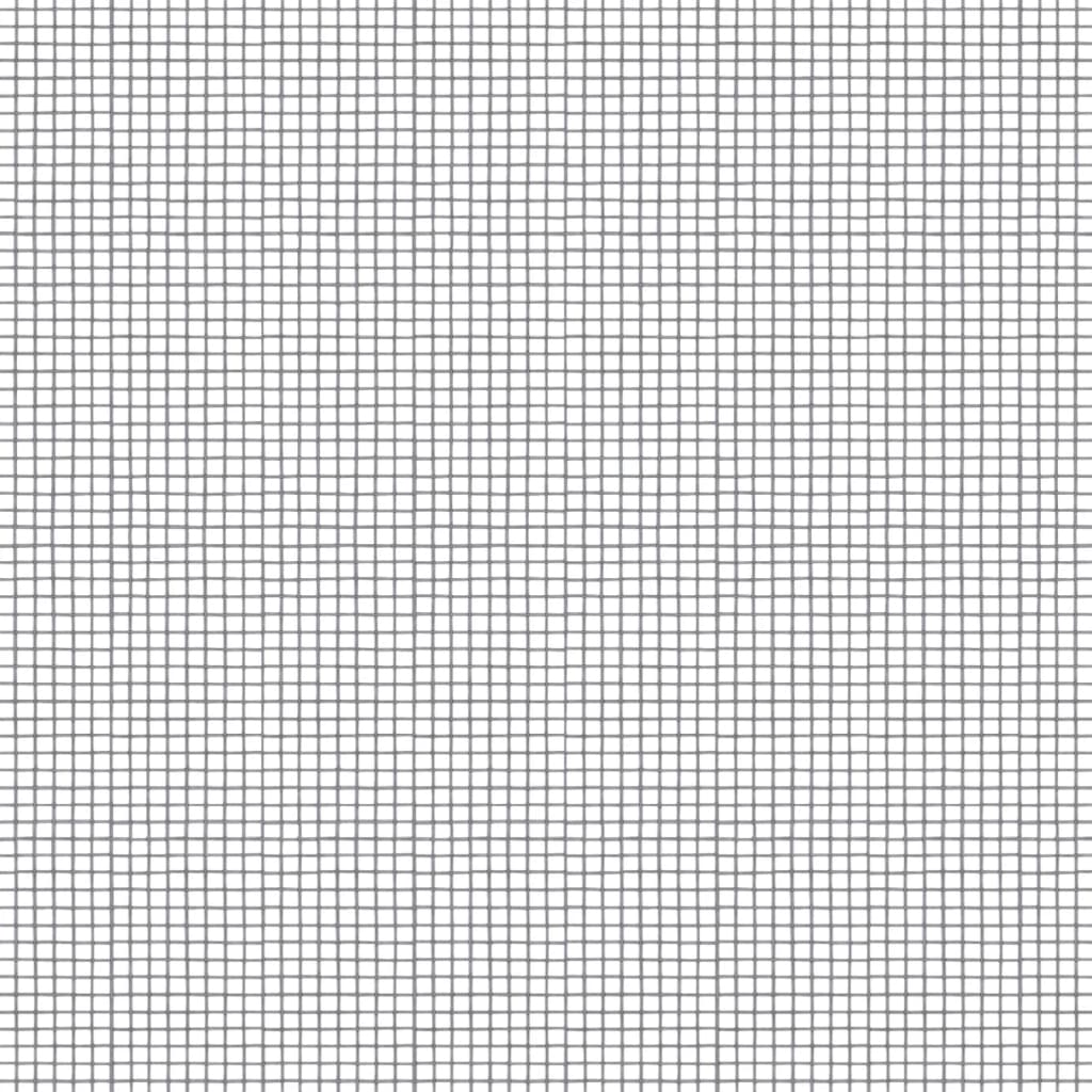 Écran en treillis Fibre de verre 112x2000 cm Gris vidaXL - 6