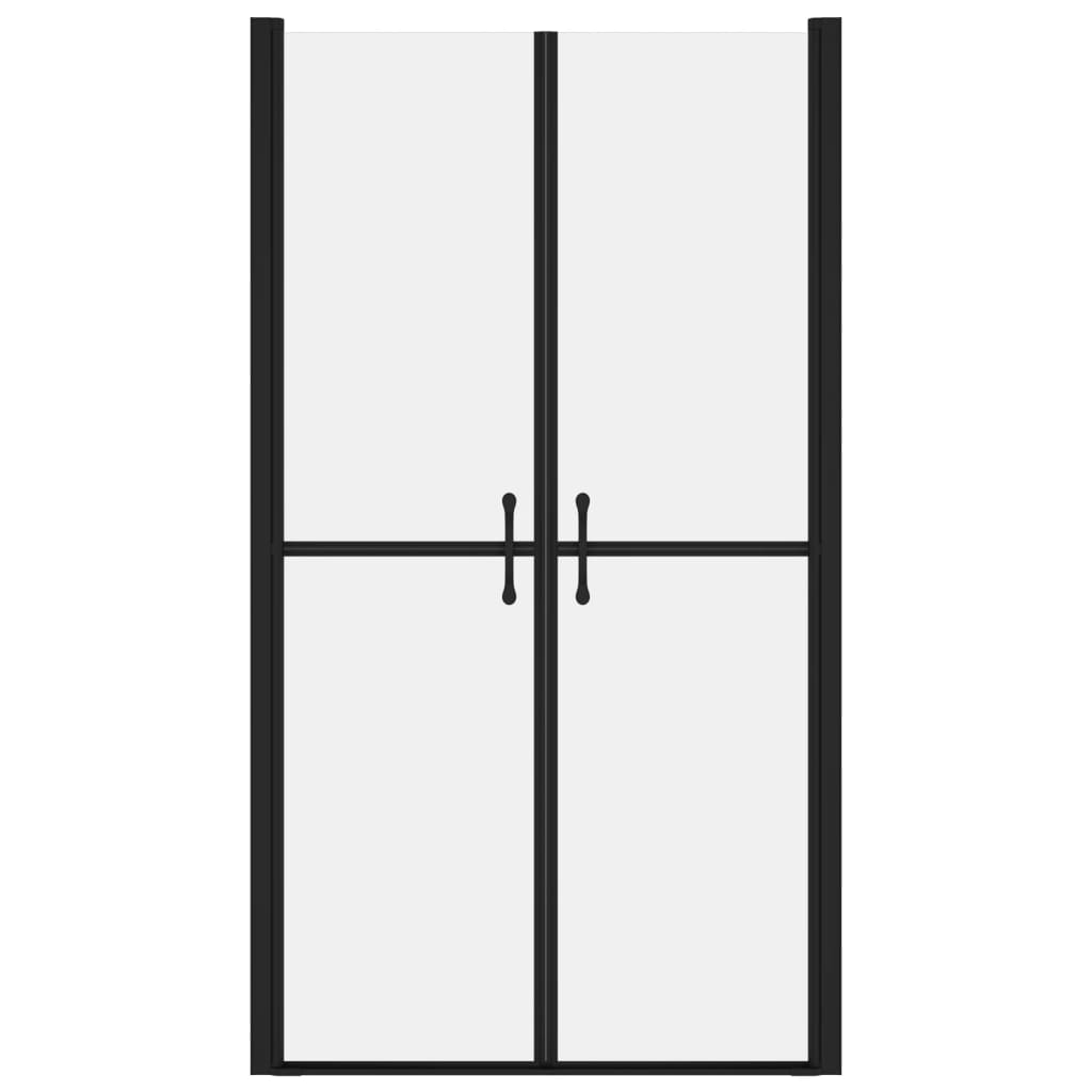 Porta doccia bagno WC doccia casa interno larghezza regolabile ESG (88-91)x190 cm satinata 02_0002066 - 2