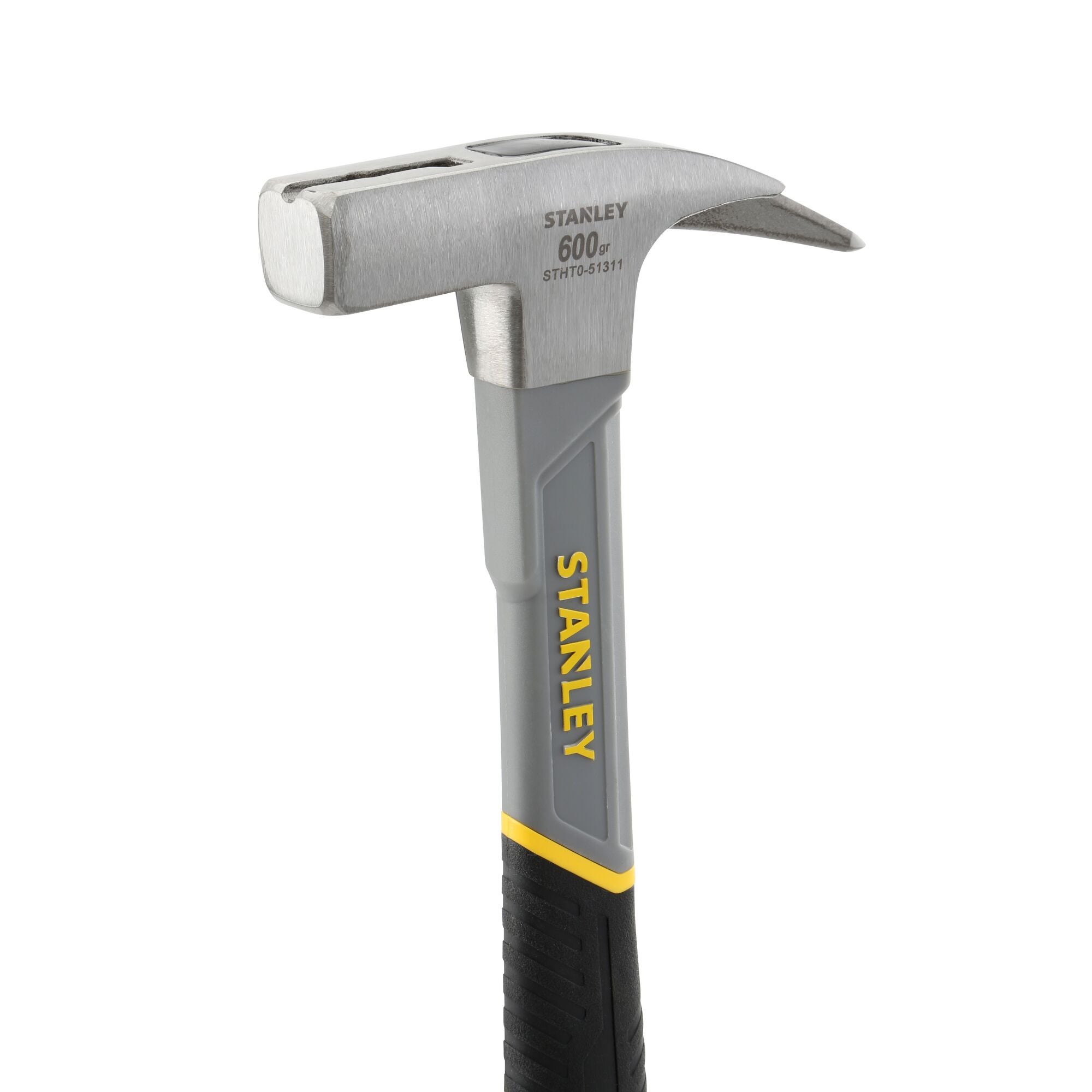 Marteau arrache-clous de charpentier manche fibre de verre 600&nbsp;g - STHT0-51311 - 4