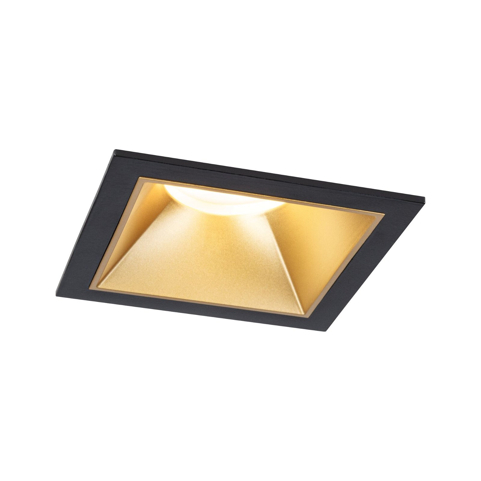 Spot encastré LED 3-Step-Dim Cole Coin Kit de 1 IP44 carré 88x88mm Coin ...