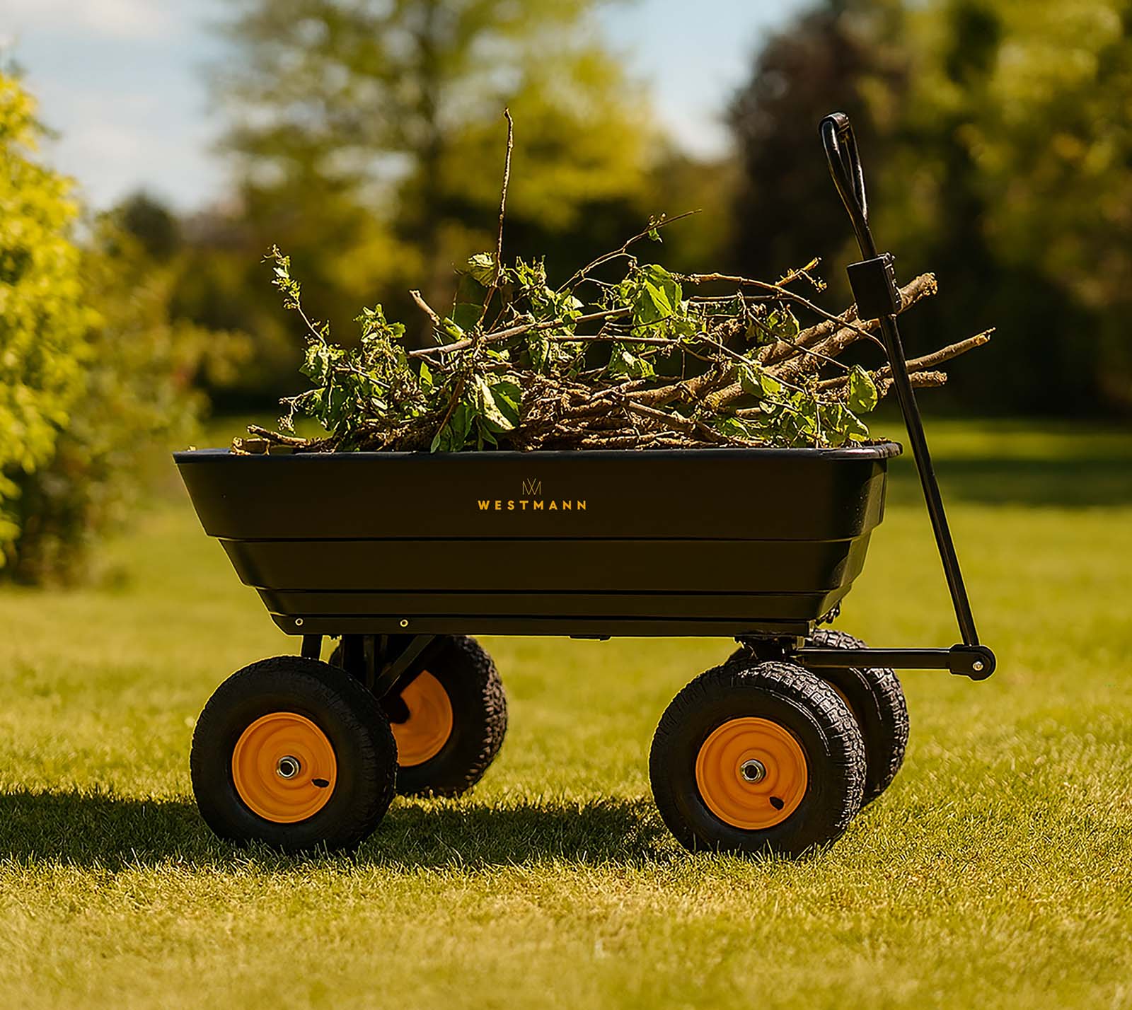 Westmann Kunststoff Schubkarre 125L - 9