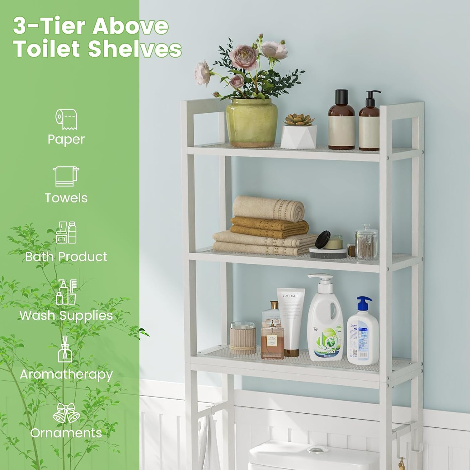 Nicchia Doccia In Acciaio Inox - 63x33x10cm, Mensola Integrata, Design Moderno, Antiruggine