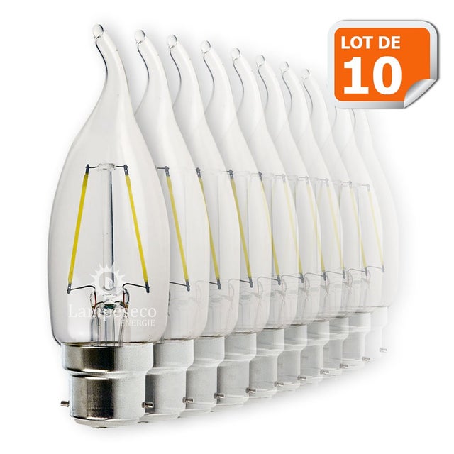Lot De 25 Ampoules Baïonnette 6,3V 0,15A - 1 Watt, Pour électronique