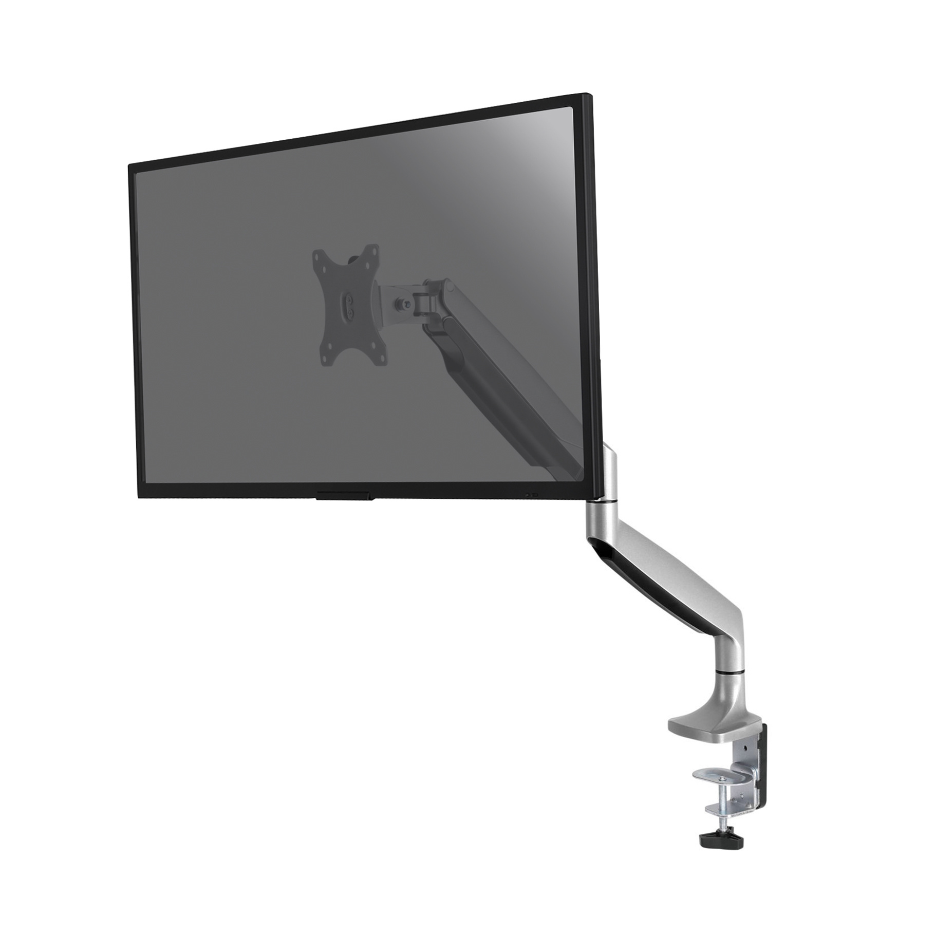 Support Bureau Kimex Pour 1 Écran PC - 13 à 32 Pouces - Noir - NEUF