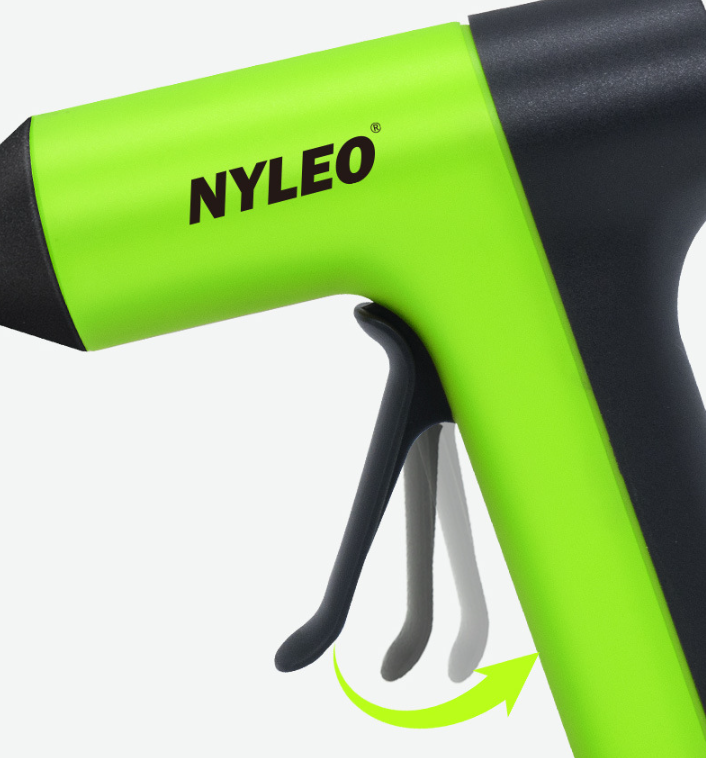 Pistolet à colle chaude sans fil rechargeable USB C, préchauffage rapide en 30 secondes, kit portable avec 20 mini bâtons de colle. - 4