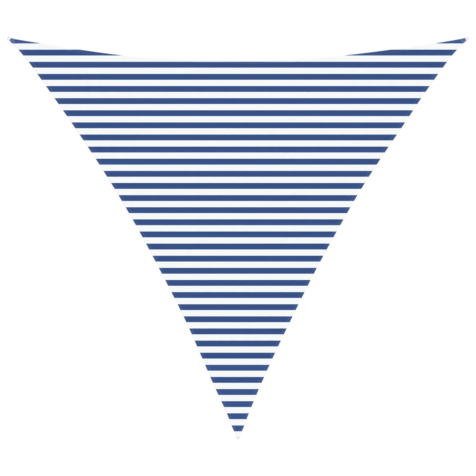 Voile d'ombrage triangulaire 6 x 6 x 6 m en polyester Oxford 100 % - 2