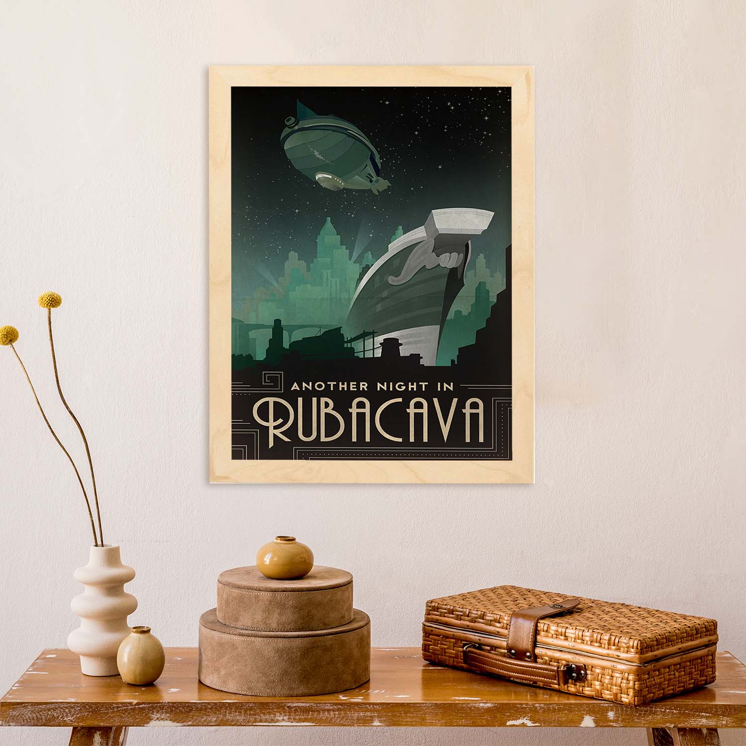 Affiche Ancienne. Affiche Vintage rubacava. Sans Cadre - A4 | Leroy