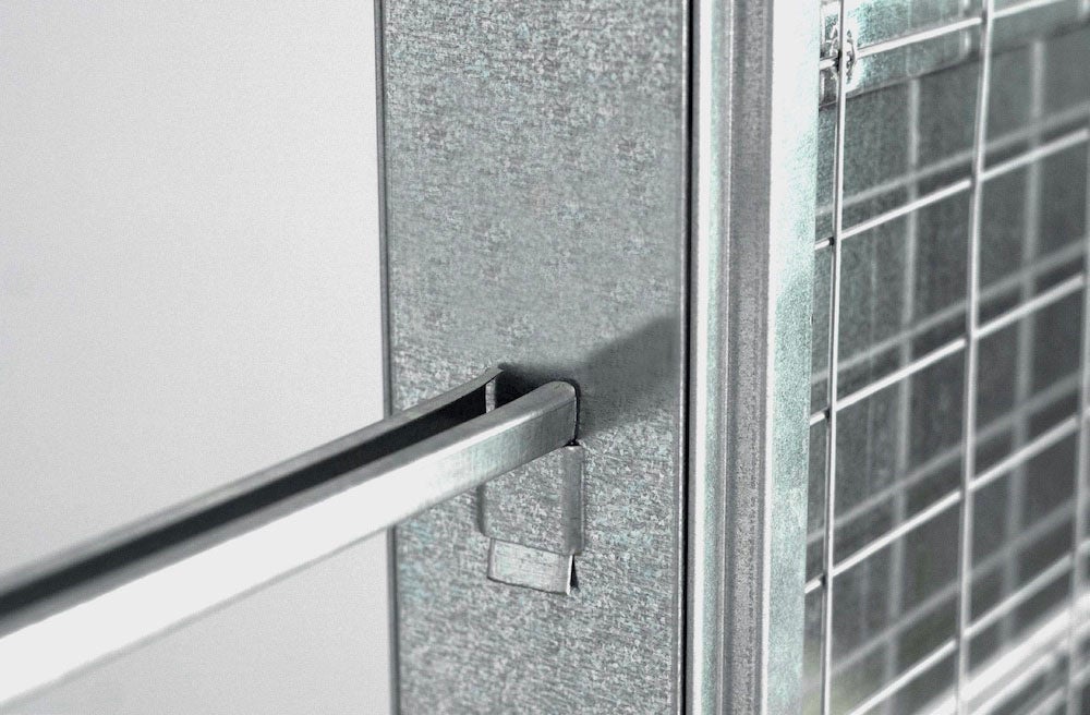 Casoneto puerta corredera para tabique de ladrillo/revoco de 90mm - 60X203 - 2