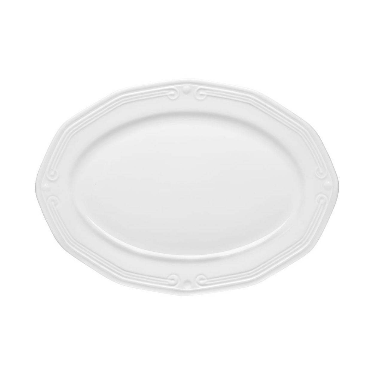 Półmisek Athenee Estia porcelana biały 25 cm 1 szt. - 5