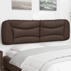Coussin Dossier Lit/ Canapé 120x35cm - Soutien Lombaire Moelleux Pour Lecture, Repos - Housse Amovible
