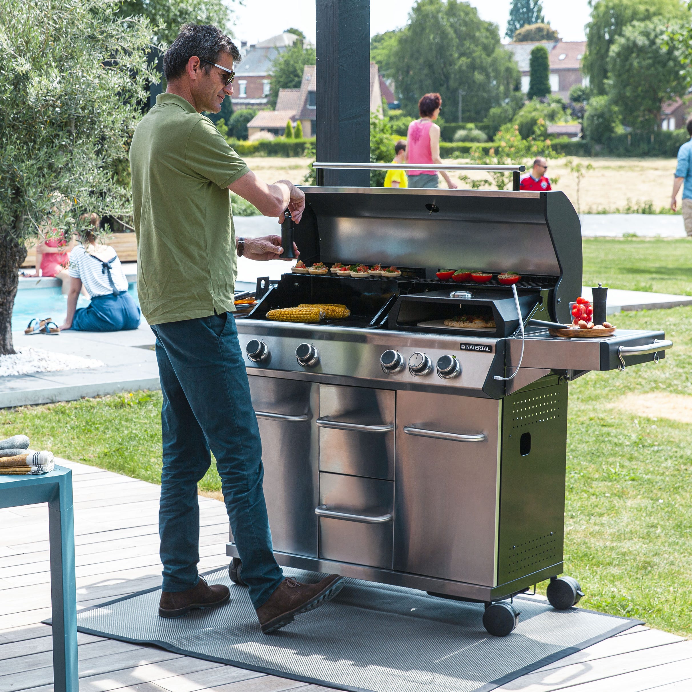 Tappetino protettivo per barbecue Costa NATERIAL H 0.3 cm - 8