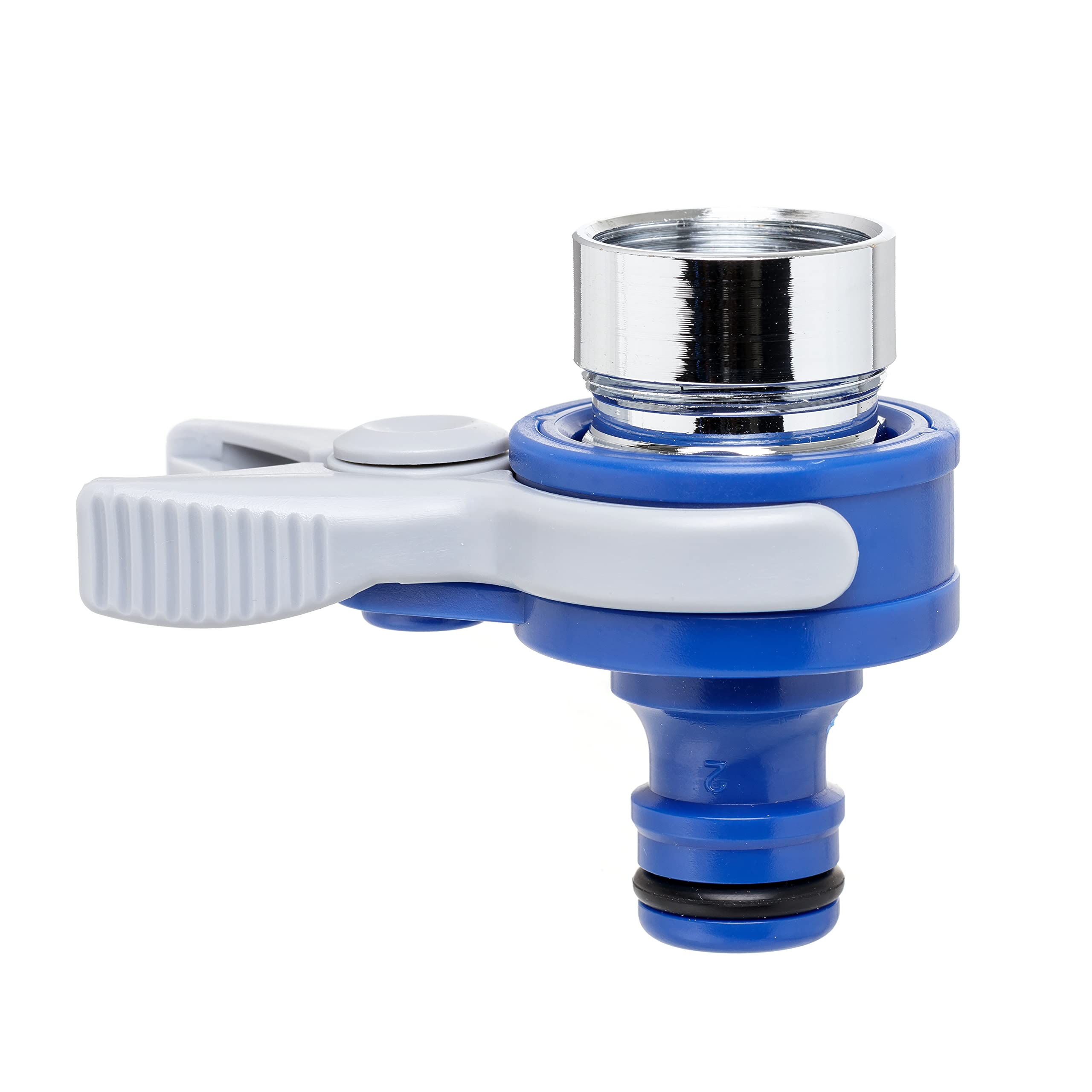 Variosan Connettore Per Rubinetto Filettato | Ottone Lucido 1/2 Pollice | Raccordo Universale Per Sistemi A Innesto | Antivandalico E UV Resistente
