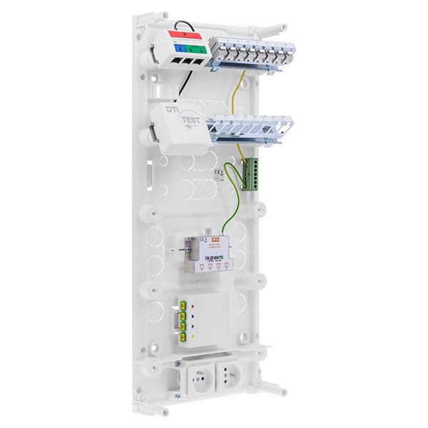Coffret de communication Grade 3 TV 8RJ45-SIEMENS