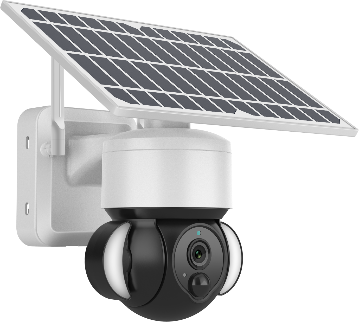 Caméra de surveillance sans fil orientable solaire 4G | Leroy Merlin