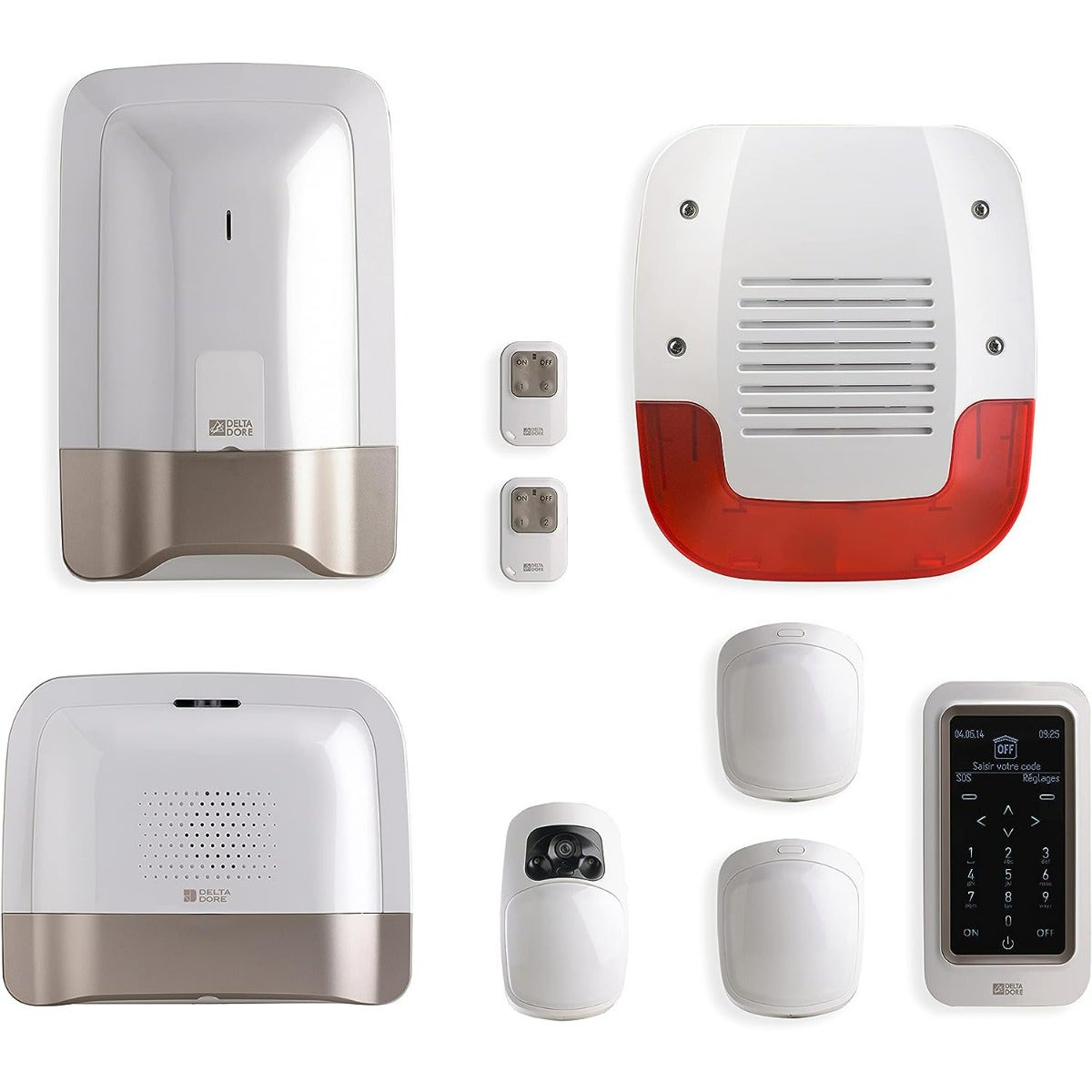 Delta Dore - Pack alarme complet sans fil Tyxal+ Vidéo connecté - 6410178 - 5