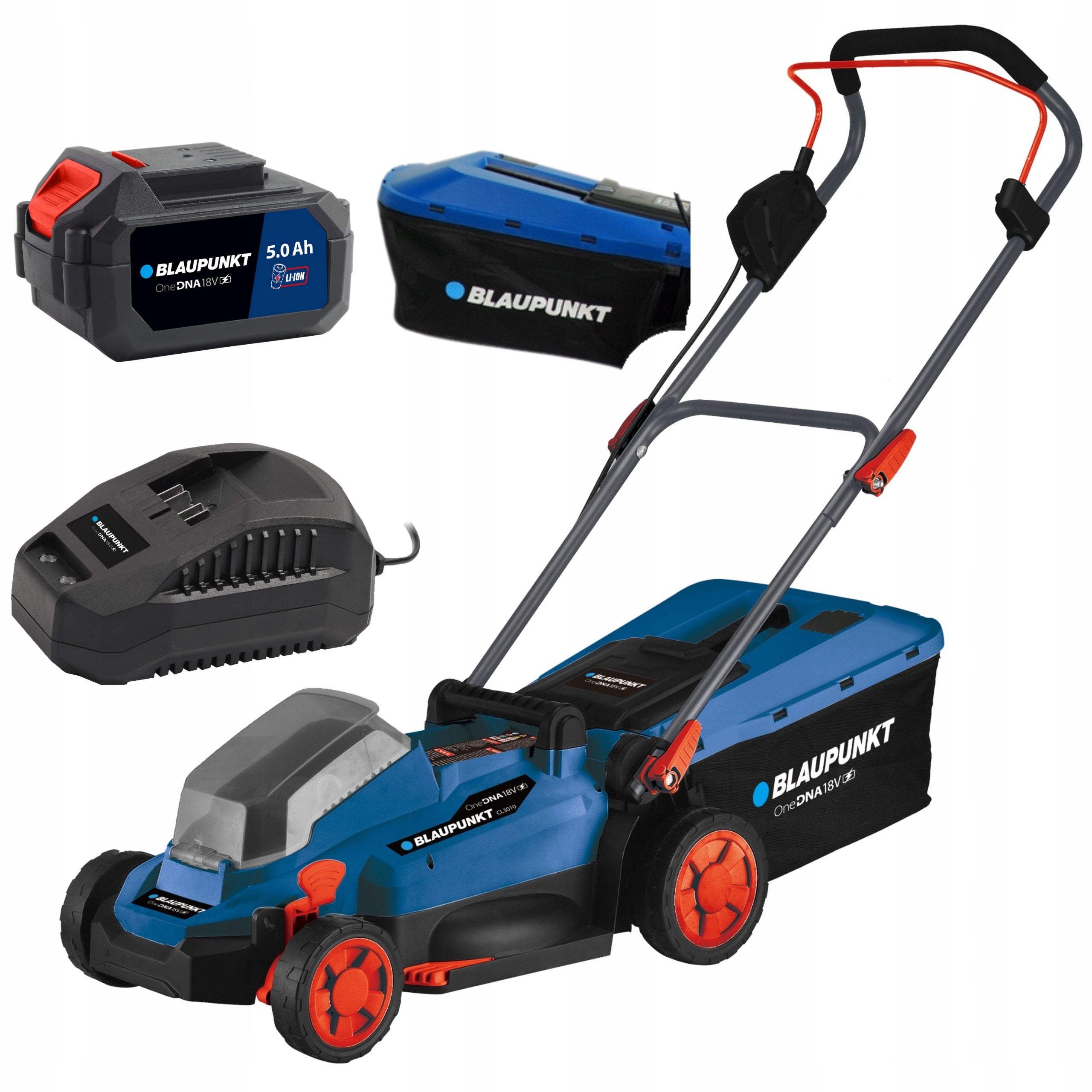 Kosiarka akumulatorowa ZESTAW Akumulator Ładowarka 33cm Blaupunkt CL3010