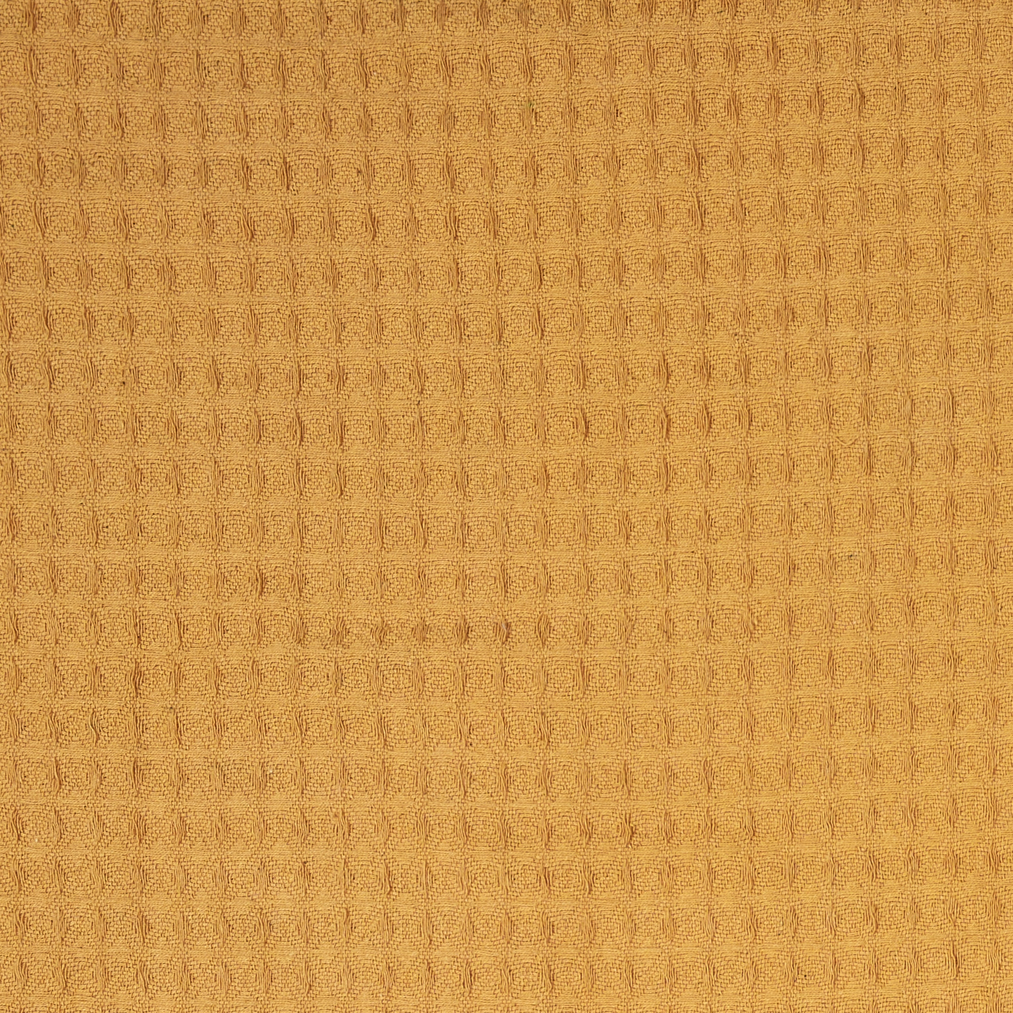 Jeté de Canapé - HOME DECO FACTORY - Gaufré - Jaune - 4