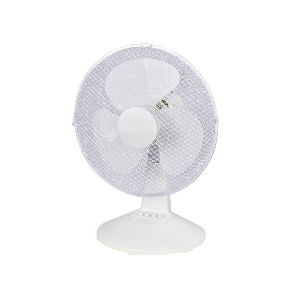 Ventilator de masă Wonderlamp Nivo 3 viteze (35W) Alb