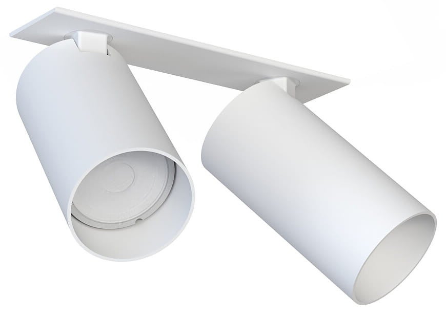 Oprawa sufitowa wpuszczana podtynkowa Mono biała 2xGU10x10W listwa ruchoma IP20 wym: 11 x 31 x 5,5 cm metal Nowodvorski Lighting