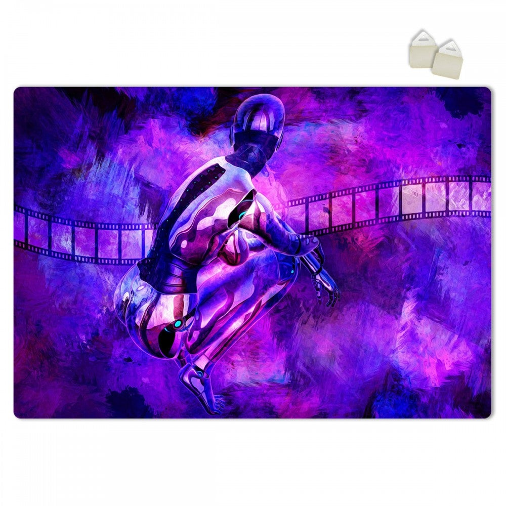 FILM CYBORG - PLAKAT Forex z ekspandowanego PVC o grubości 3 mm - 100x70 cm