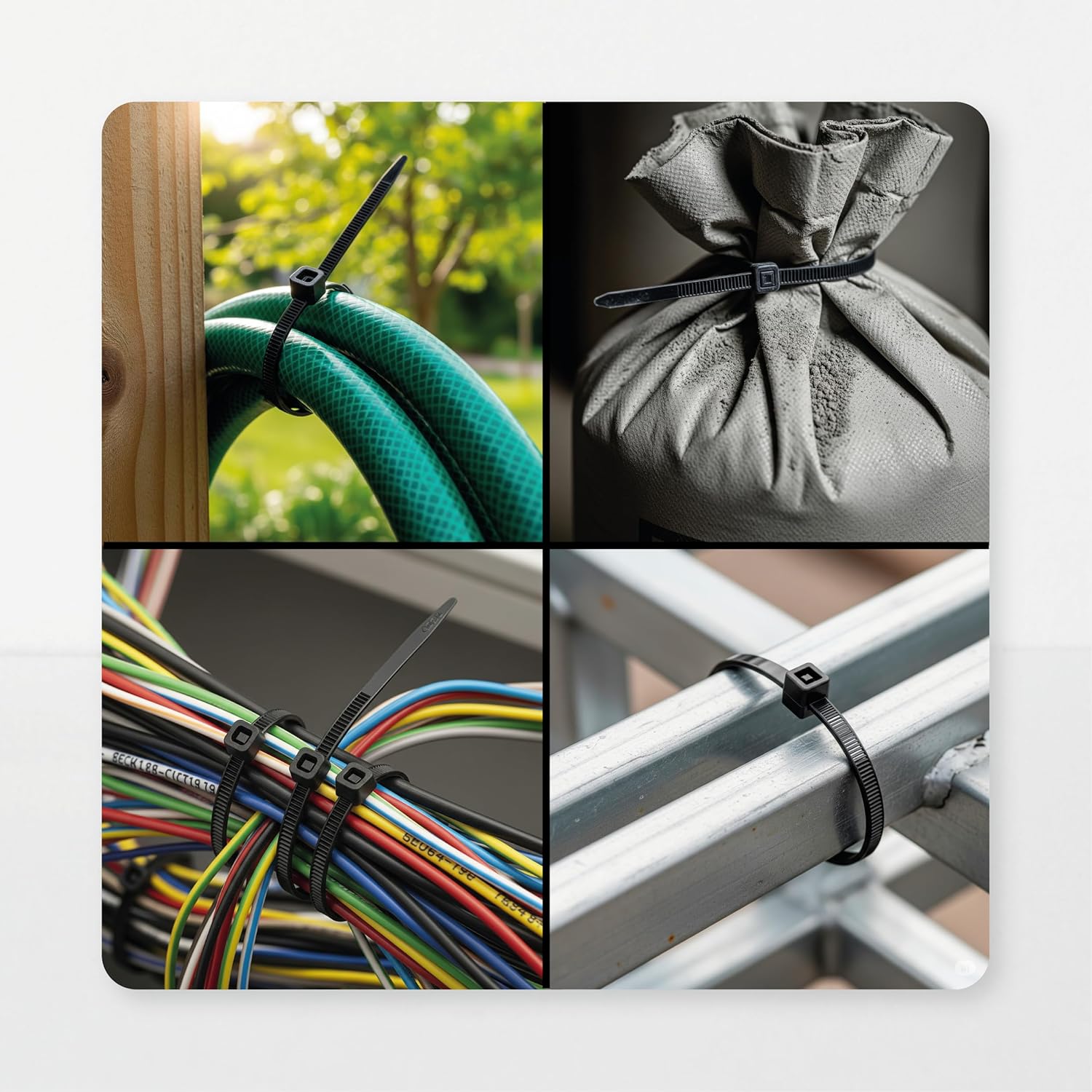 (2’5x150mm, 400 uds) Bridas resistentes exterior e interior, NIVELPRO - 4