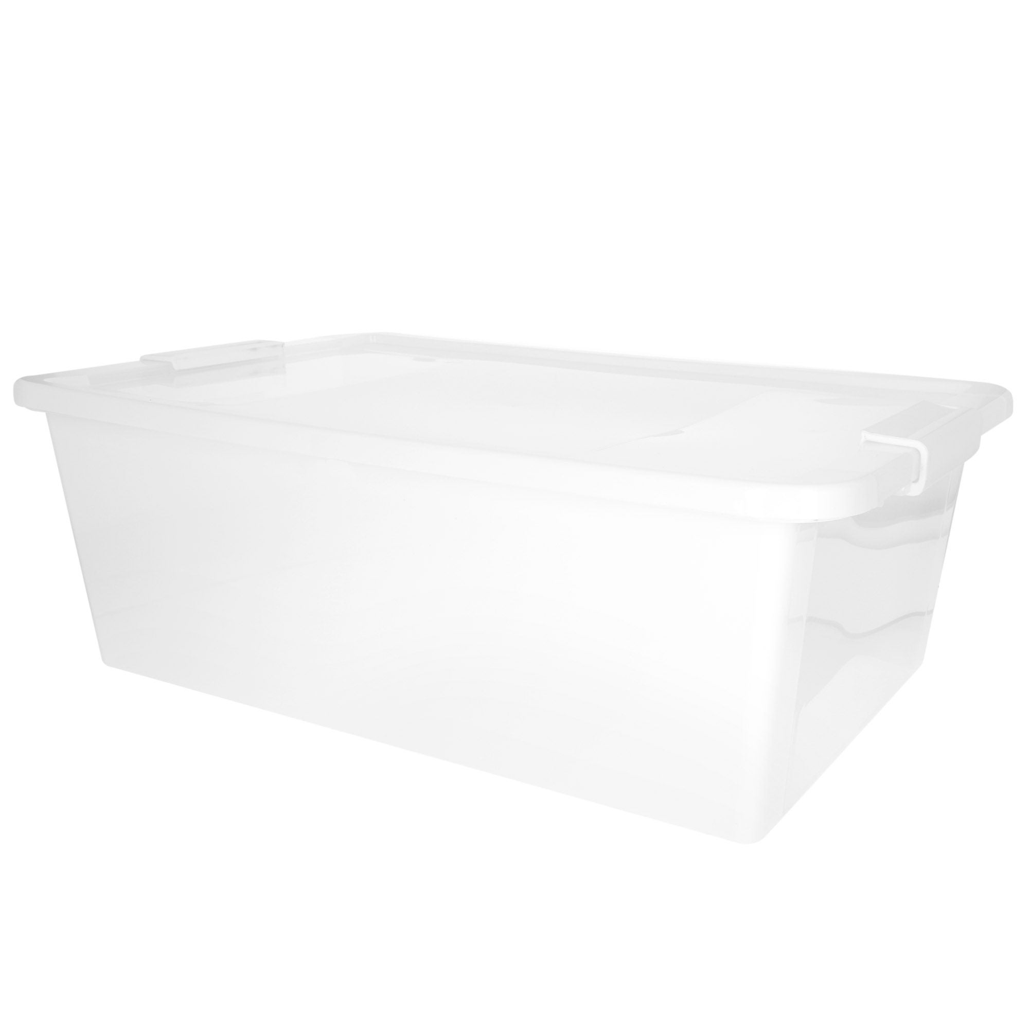Curver caja de almacenaje con tapa bi-box 26l blanco