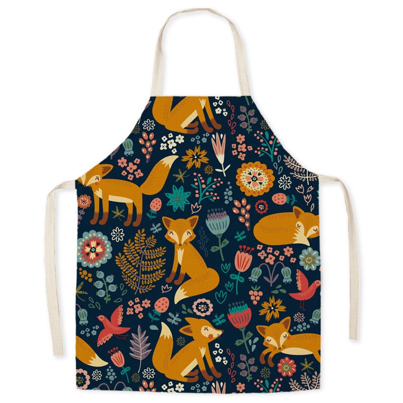 Set grembiule genitore-figlio, adatto a bambini e adulti, con fibbia regolabile per il collo, adatto per giardinaggio e cucina. - 4