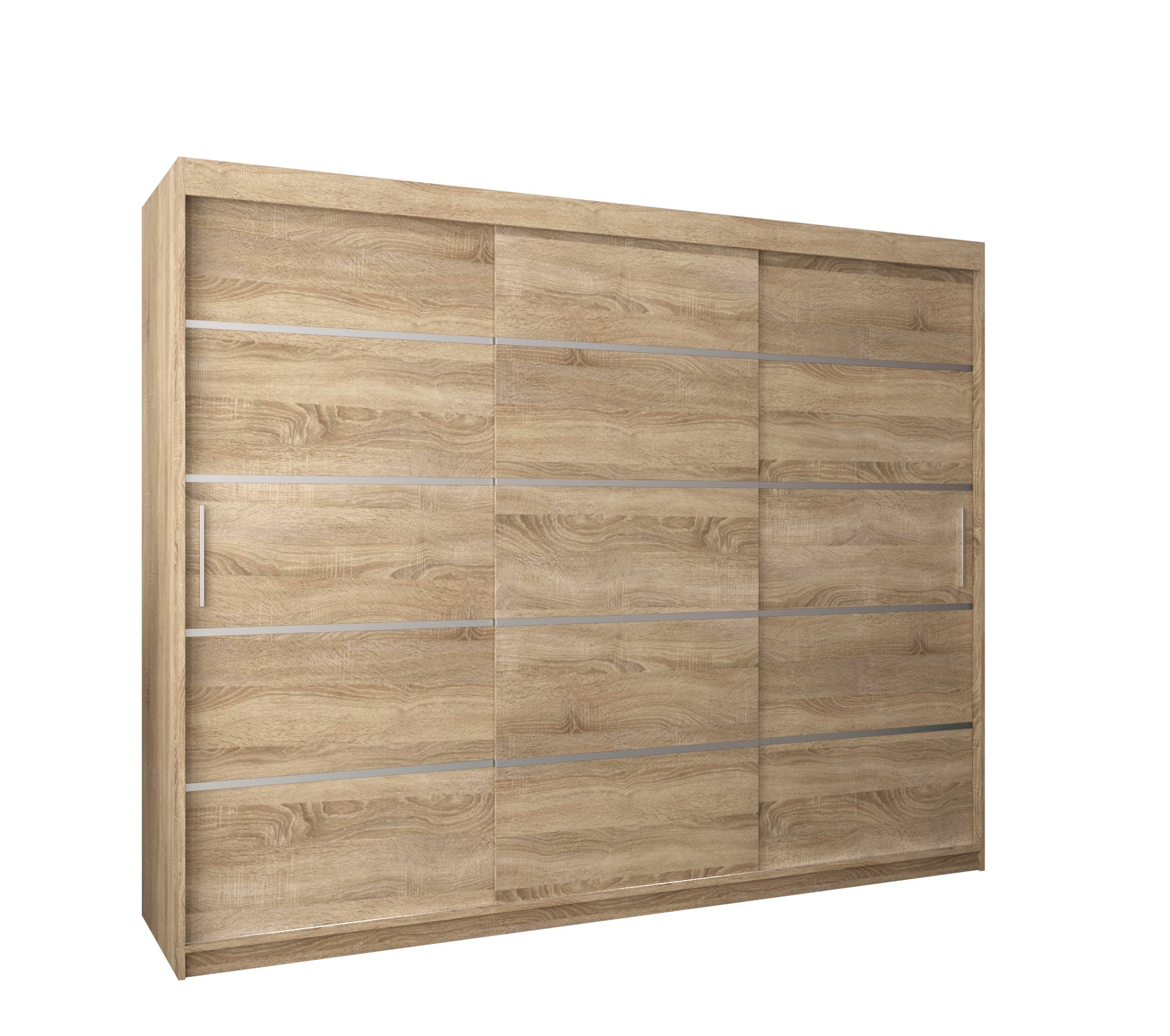 Szafa przesuwna garderoba Verona 1 250 x 62 x 200 cm Sonoma - Abiks Meble
