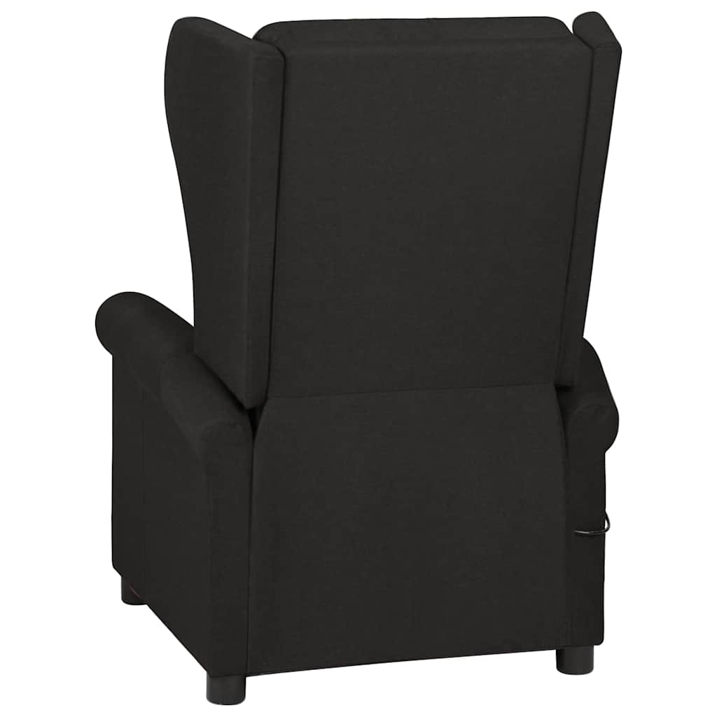 Fauteuil de massage noir en tissu - 5