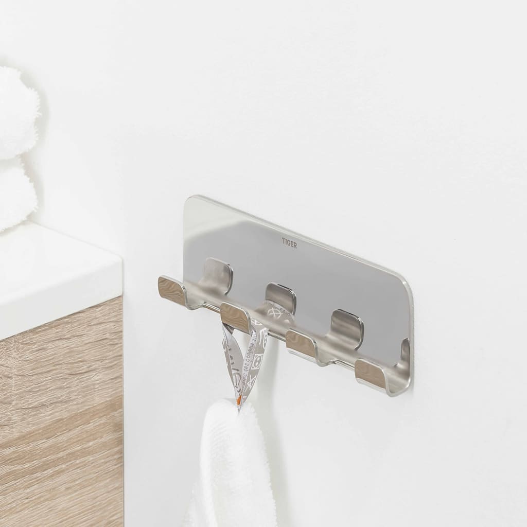 Porte-serviette multiple Colar Chromé 1314730346 Tiger - 4