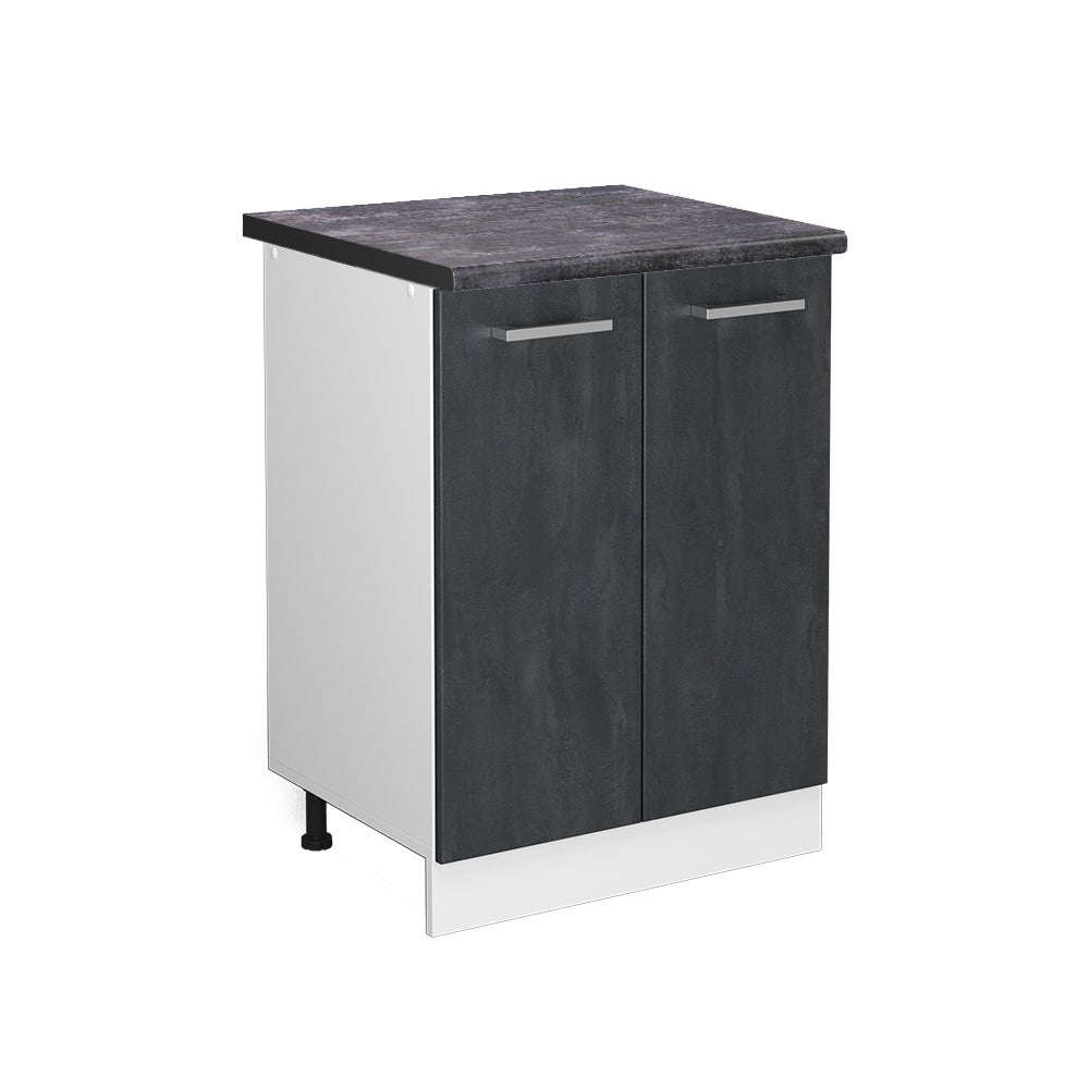 Vicco Szafki kuchenne R-Line, Czarny beton, 60 cm BP Antracyt