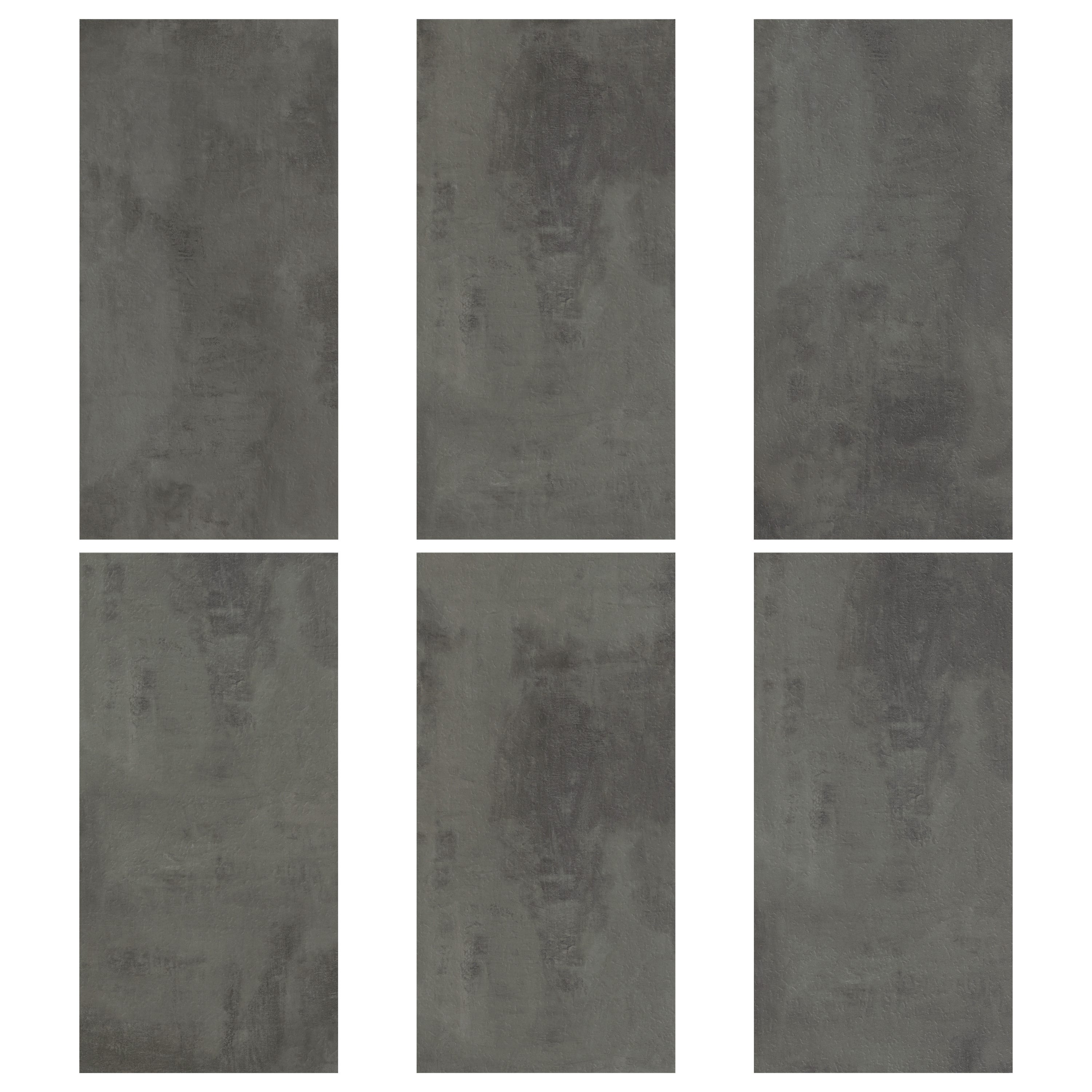 ARTENS - Sol PVC - Dalles PVC à clipser SEREN - INTENSO EXTREM - Effet pierre - Gris foncé - Dimensions L.91,44 cm x l.45,72 cm - Epaisseur 5,5 mm - - 8