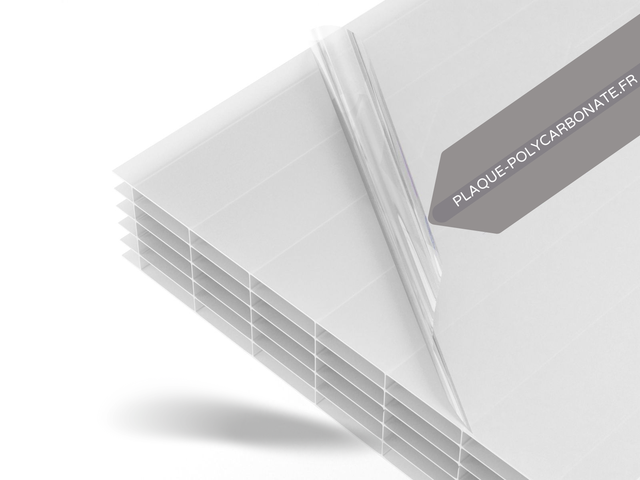 Polycarbonate Alvéolaire 32mm Opale 1250x3000