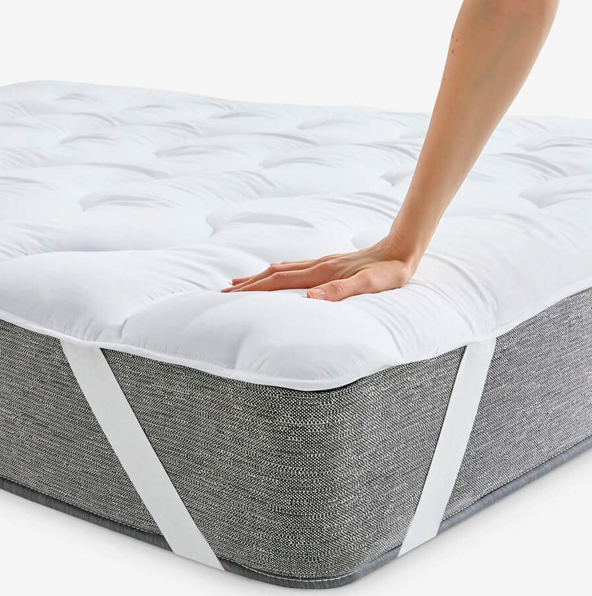 Surmatelas 140x190cm| PIKOLIN HOME| Microfibre| Extra Confort - 9