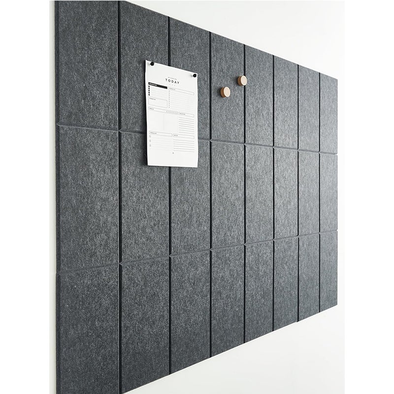 Samoprzylepne panele do izolacji akustycznej, 24 sztuki filcu wygłuszającego na ściany i drzwi, pochłaniacz dźwięku do przycięcia 15x30 cm do biura