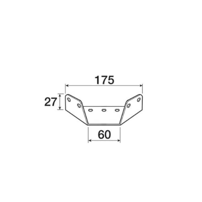 Angolo Esterno Per Canalina 80x60 In Plastica Bianca - Coop LED - Foto 12