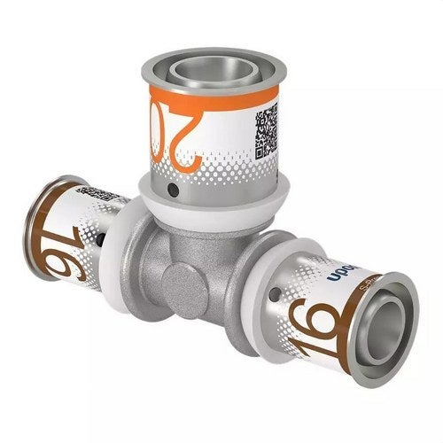 Té réduit inox à sertir S-Press Plus multicouche FFF - 32x16x32 | Leroy ...