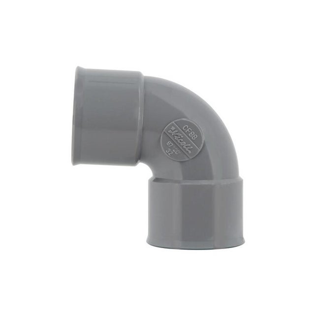 Coude pvc 87 degré30 (90 degré) FF 32