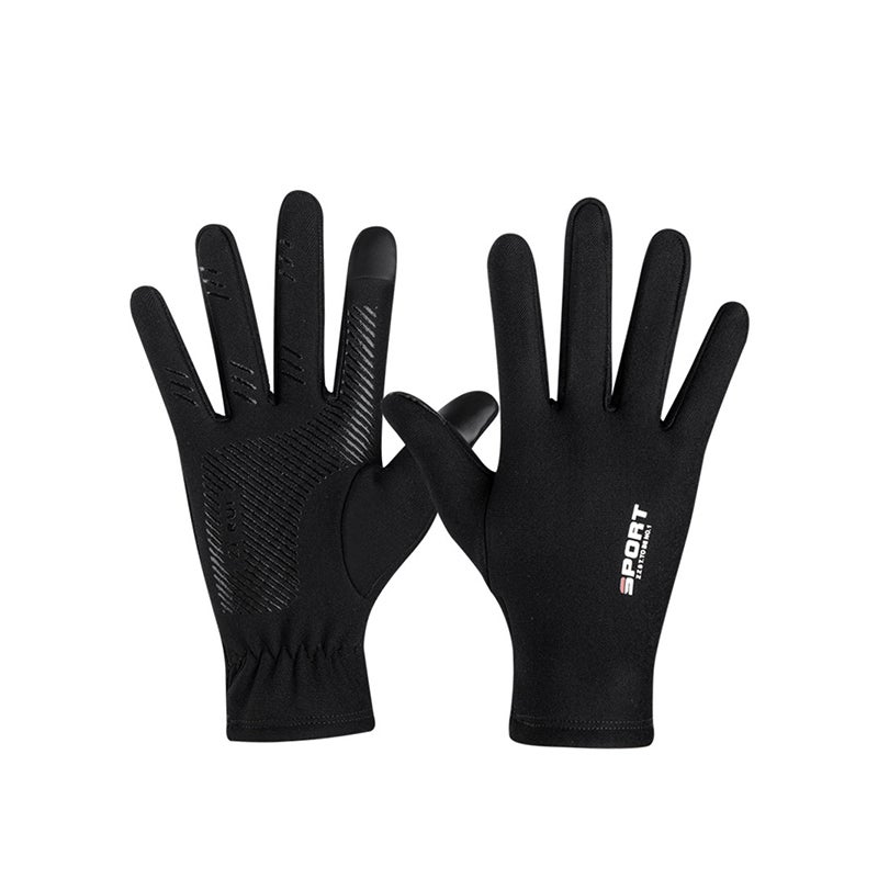 Femmes Protection Solaire Gants D'été Coton Respirant Gants Tactiles Élastique Anti-UV Cyclisme Gants Moufles Mitaines pour Sport Fitness Golf Course Travail Pêche Randonnée pour Homme et Femme