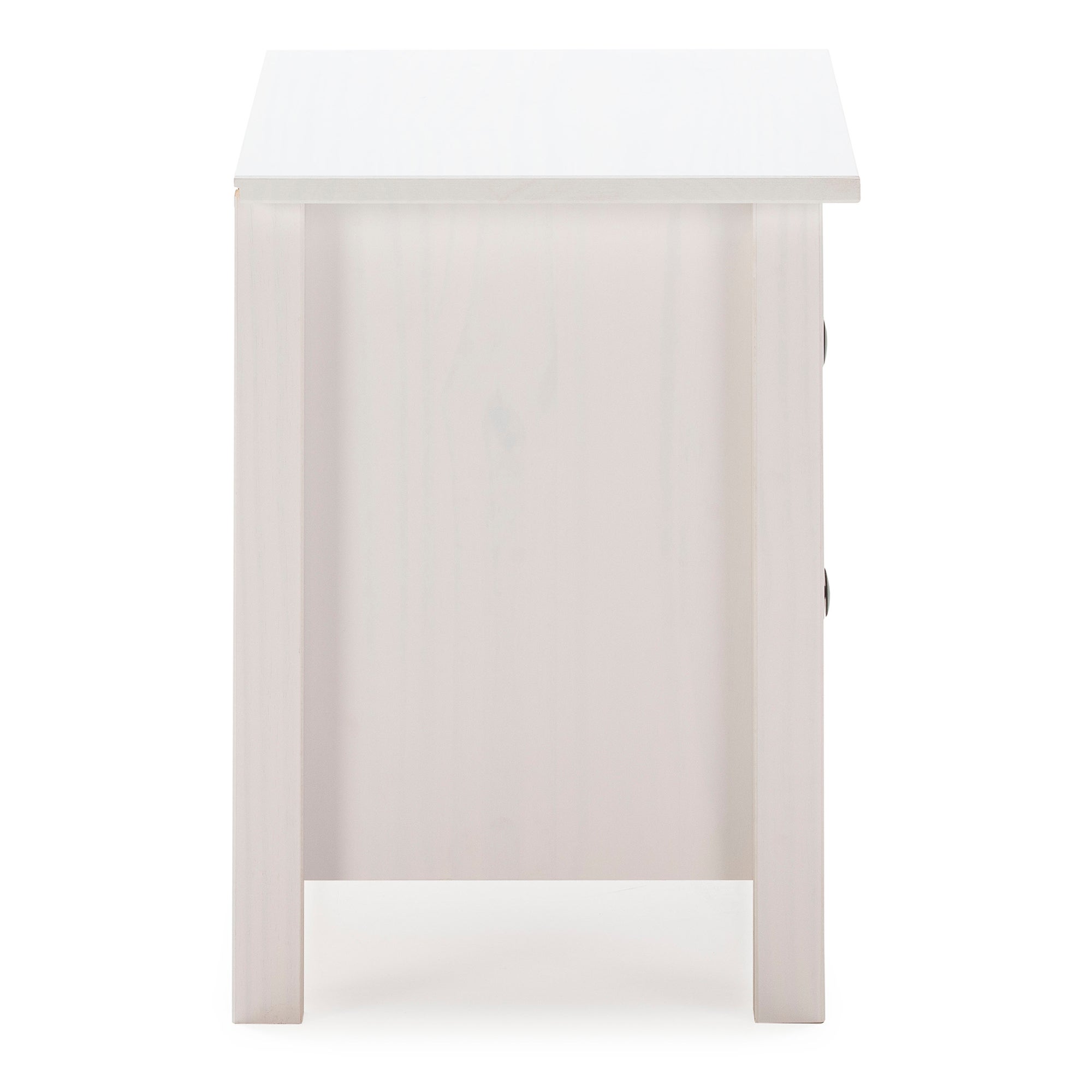Table de Chevet 2 tiroirs Magda, dans Les tiroirs Blancs et Multicolors - 4