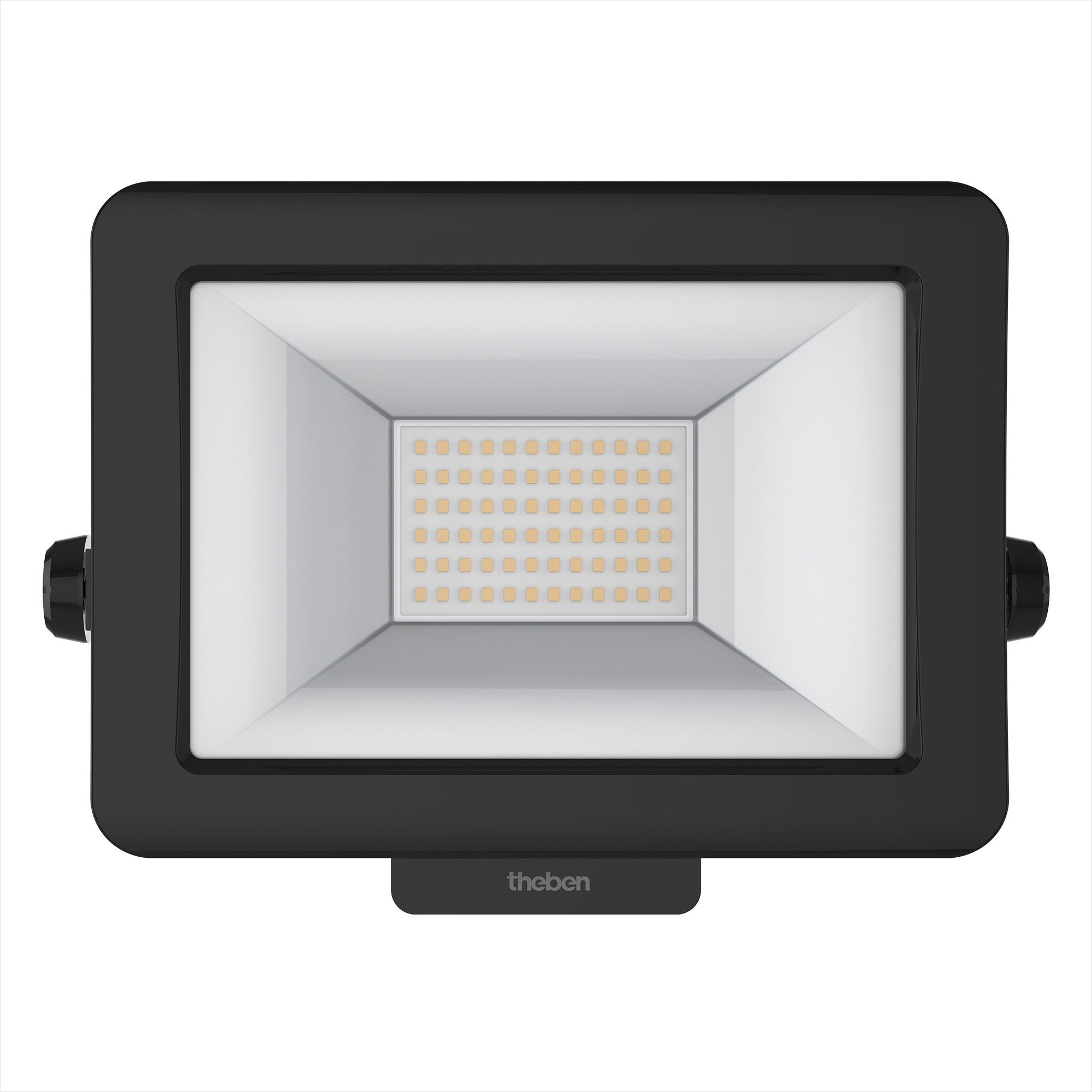 Theben 1020695 theLeda B30L W BK Reflektor LED 30 W, obrotowy 360°, 3000 K, czarny