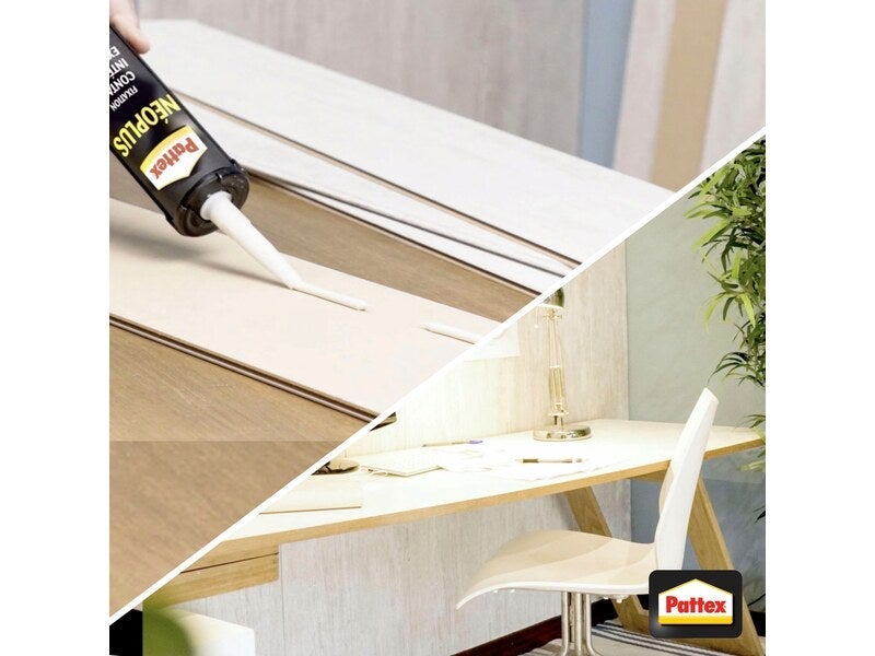 Pegamento fijador de contactos de neopreno Pattex Neoplus int/ext cartucho de 390 ml - 2