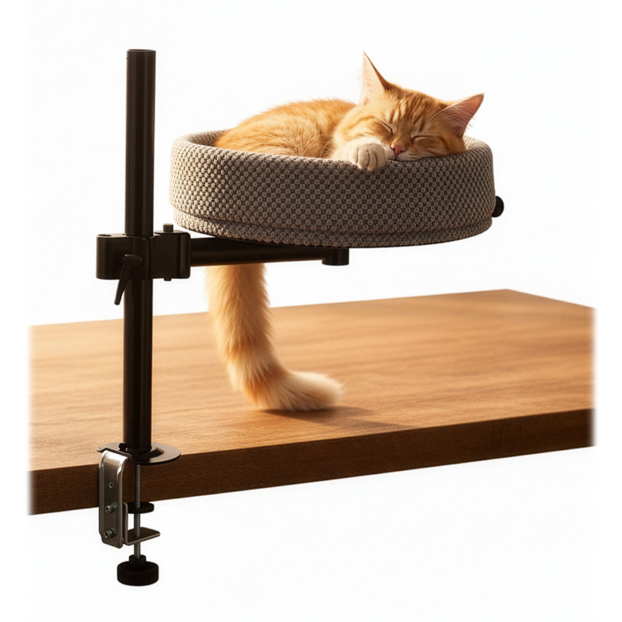 Letto Per Gatti Da Scrivania NestChroix - Rialzato, Girevole A 360
