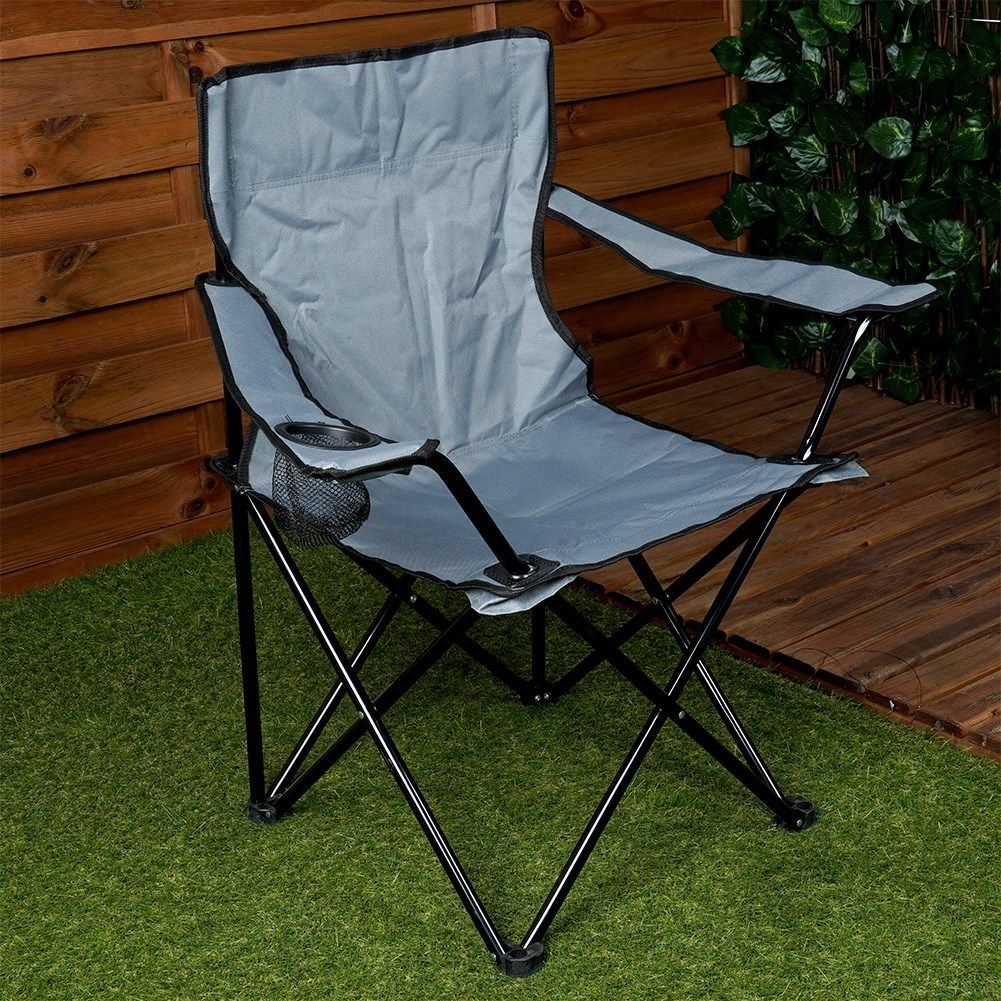 Chaise de camping pliante pour la plage et la pêche, durable et robuste - 2