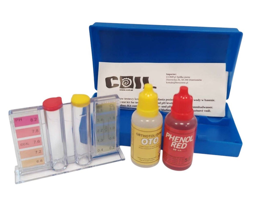 COIL Zestaw testowy kropelkowy do badania wody