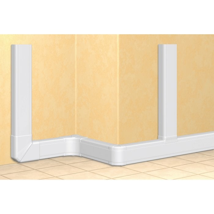 Goulotte 1 compartiment - 35 x 80 mm - Couvercle 65 mm - DLP monobloc - Legrand - 2