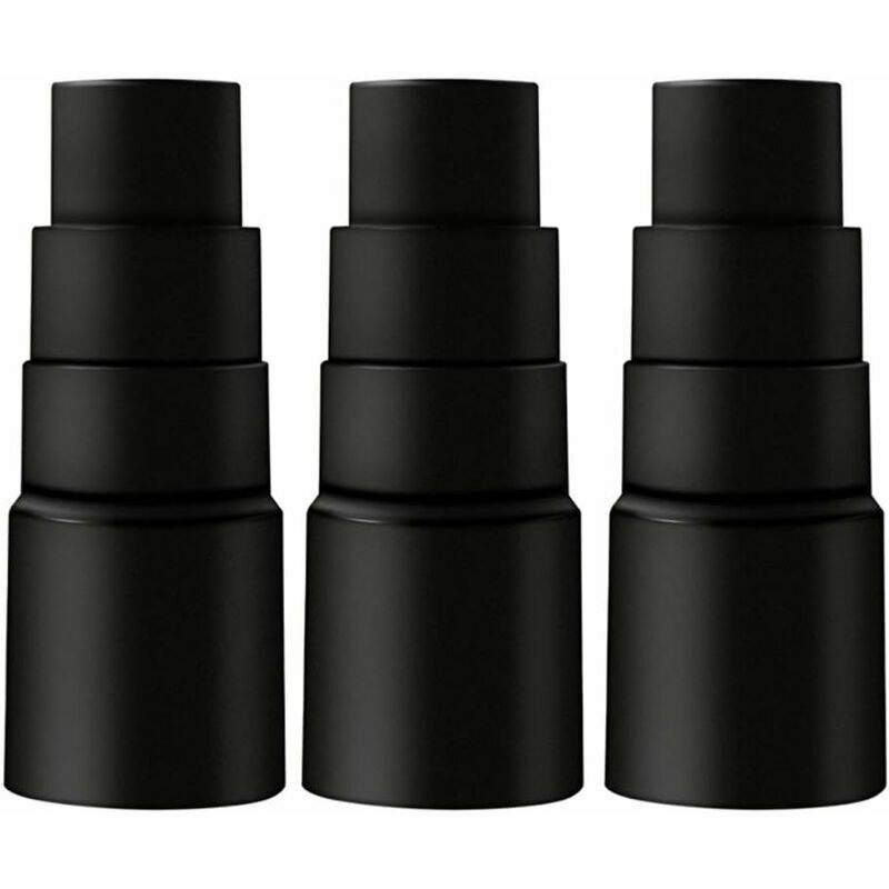 AERZETIX Set 3 Adattatori Per Tubo Flessibile – Compatibili Con Karcher WD3, Bosch PST 650, Makita BO5030